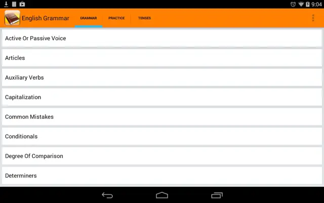 Learn English Grammar android App screenshot 13