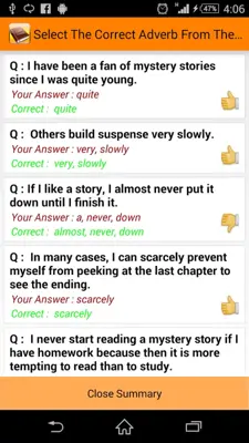 Learn English Grammar android App screenshot 3