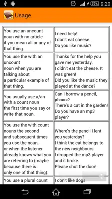 Learn English Grammar android App screenshot 6